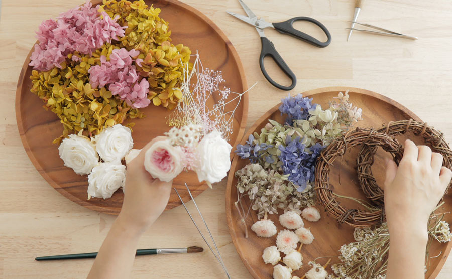 プリザーブドフラワーの商品一覧