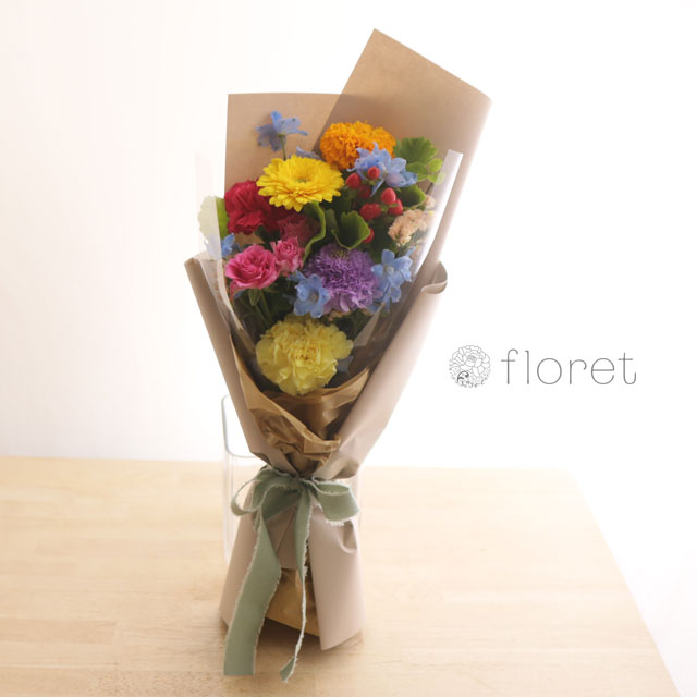 スリムな花束（お任せミックス系）サンプル画像H