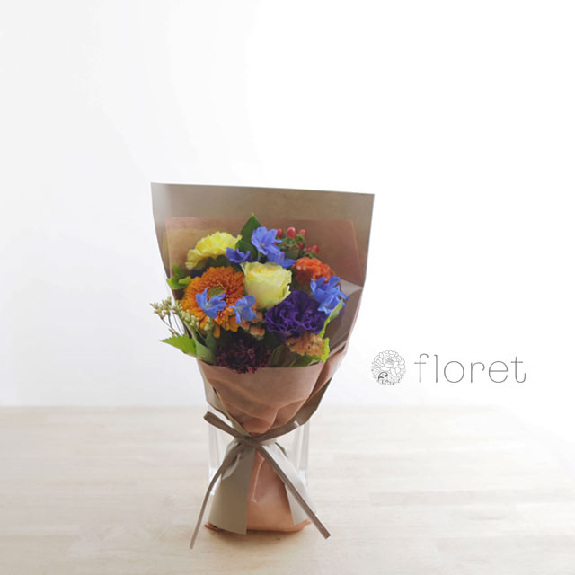 コンパクトな花束（お任せミックス系）サンプル画像B