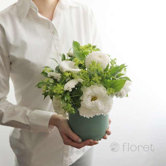 お供え・お悔み・供花ポットアレンジメント