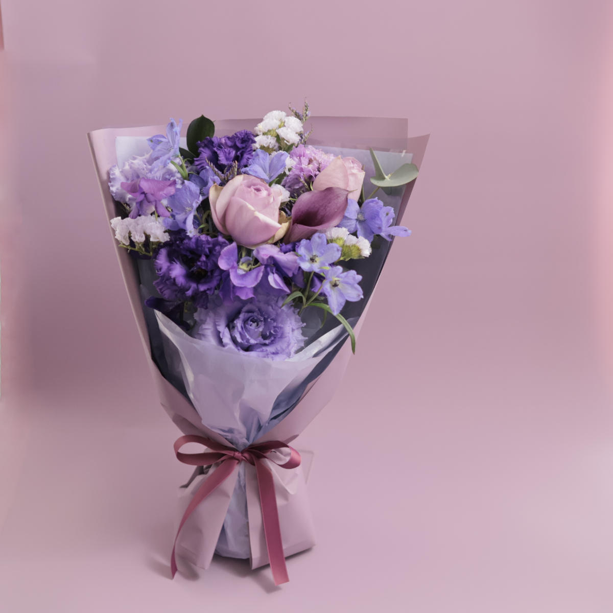 紫色の花束｜フラワーギフト・花の通販サイト「フロレット」