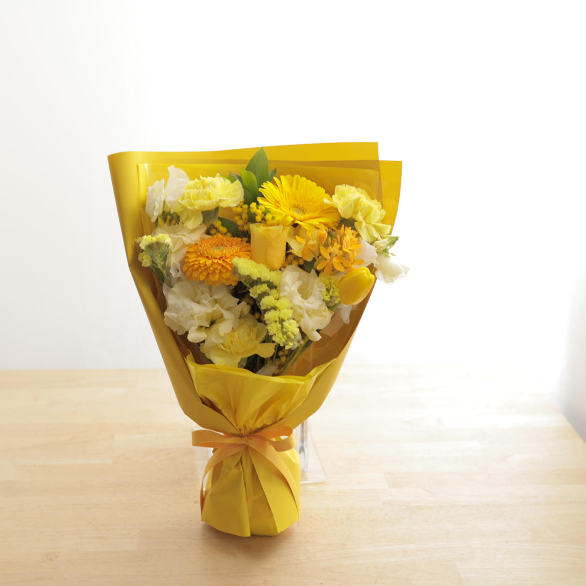 黄色の花束　サンプル画像F