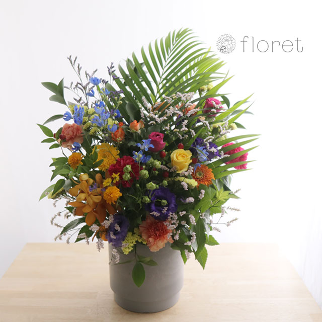 豪華で華やかなお祝い花 M サンプル画像A